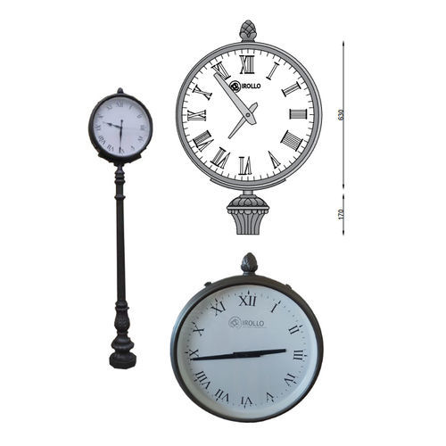 Traditional clock - OR001 - irollo - floor-standing / analog / for airport