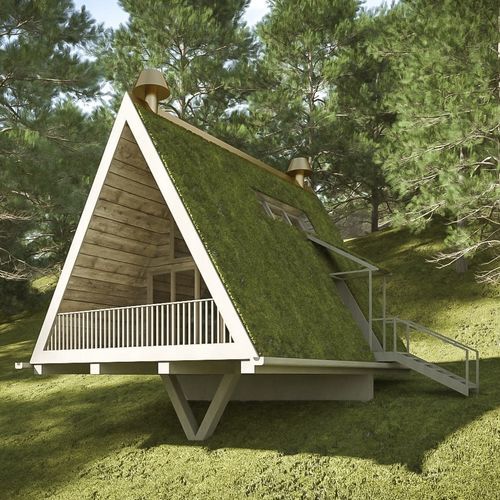 Modular micro-house - CASALOT   - ecohousesystem - tree / contemporary / wooden