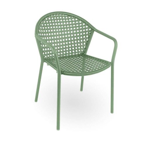 Contemporary chair - Avenue - Zaneti - outdoor / indoor / rattan