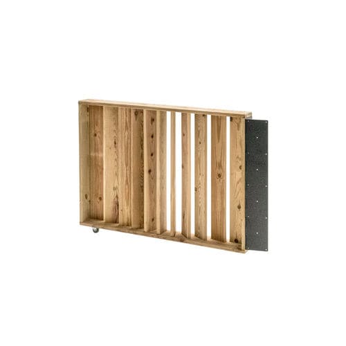 Wooden room divider - BA100 - Hortalia - for restaurant / for hotel / for patio