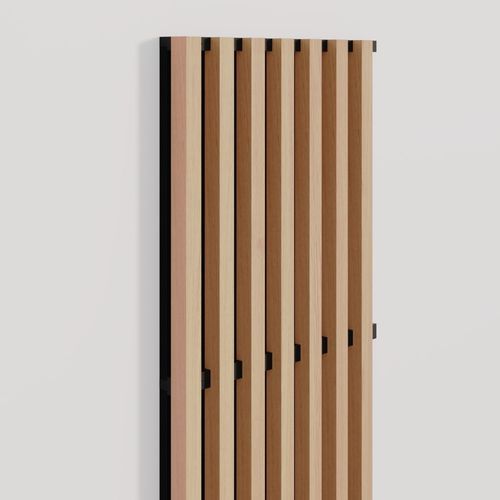 Solid wood acoustic panel - WL H7 38x38 - Woodslines - for wall / for ceiling / larch