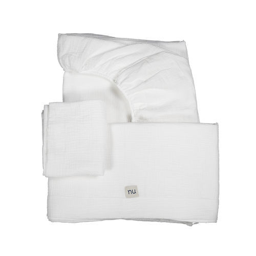 Cotton bed sheet - Cotton bed sheet - NU Furniture - for bassinets / baby