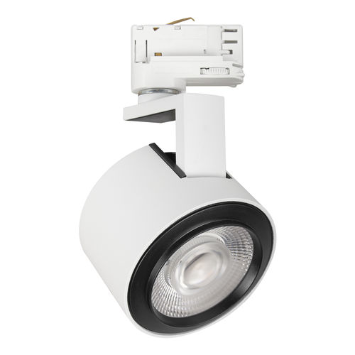 LED track light - GERMANY 20 - Hofflights - round / aluminum / commercial