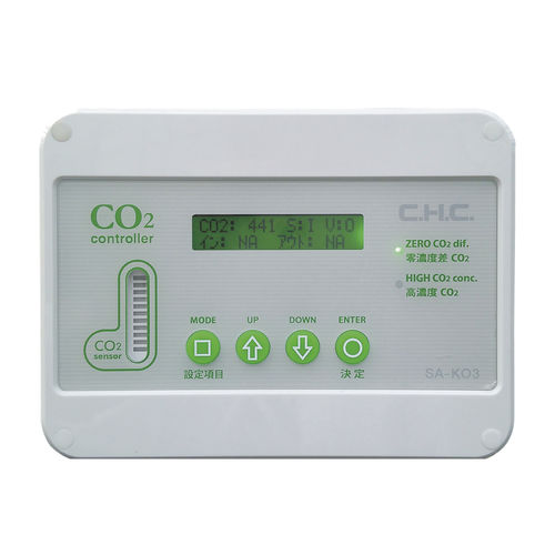 CO2 control unit - SA-K03 - C.H.C.SYSTEM CO., LTD. - temperature / for greenhouse