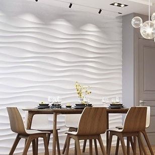 Cover panel - 0076 - EFFET MARBELA LTD - for interior / high-resistance / fire-retardant