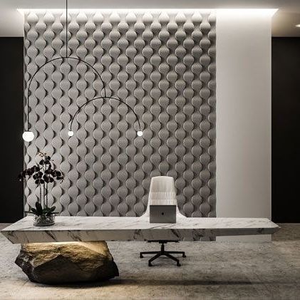 Cover panel - 0120  - EFFET MARBELA LTD - for interior / high-resistance / fire-retardant