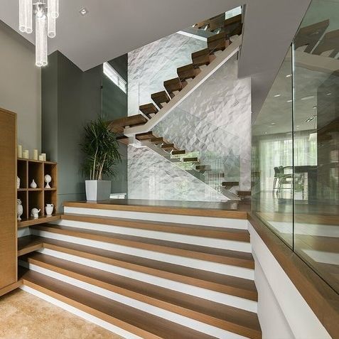 Interior panel - 0043  - EFFET MARBELA LTD - high-resistance / fire-retardant / sustainable