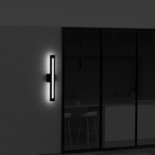Contemporary wall light - MAGROLINO - Ambiate Lighting - outdoor / patio / aluminum