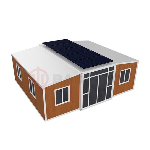 Prefab house - Tangshan Baoding Building Materials Industrial Park - container / energy-saving / contemporary