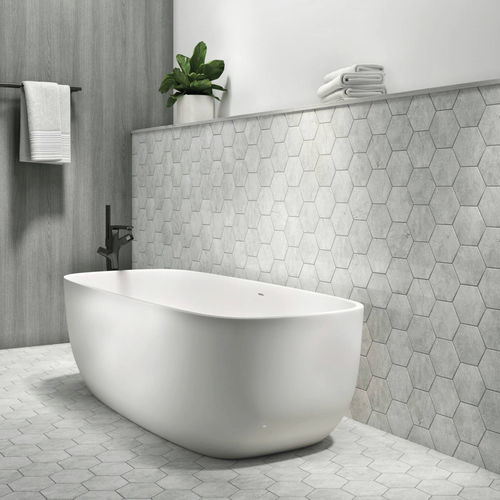 Porcelain hexagonal tile - ARIZONA  - MAYOLICA - matte / indoor / kitchen