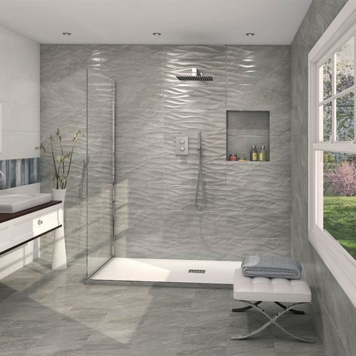 Ceramic tile - AVALON - MAYOLICA - high-gloss / embossed / indoor