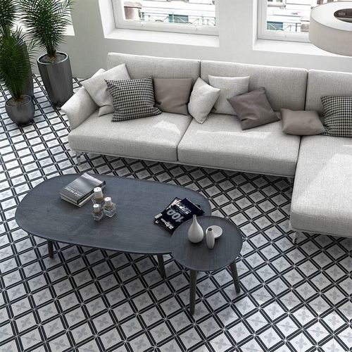 Porcelain tile - FLEUR - MAYOLICA - matte / indoor / living room