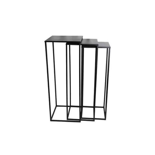 Contemporary pedestal - Tertio - SAS Socles et Supports - steel / custom / for sculpture