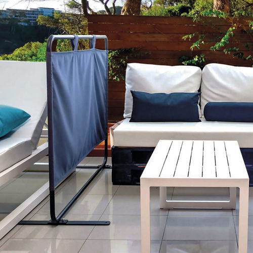 Patio room divider - SPTZ150MS - Conva - metal / acrylic fabric / commercial
