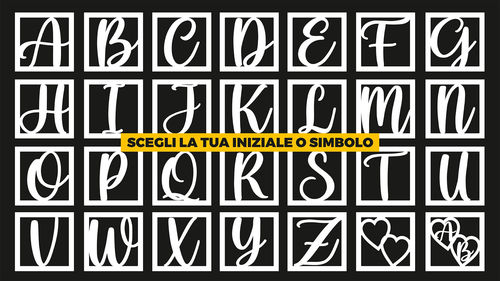 Wall-mounted decorative panel - Quadro design Tramax Tuttavita Iniziali - Laserplanet - methacrylate / home