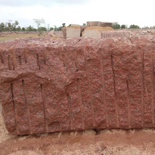 Wall stone block - INDIAN RED - Uway Stone India Pvt Ltd - for exterior fittings / decorative / natural stone