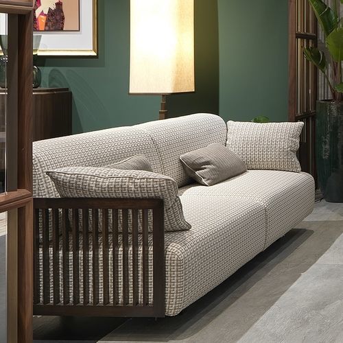 Contemporary sofa - Leonardo - ANNIBALE COLOMBO - outdoor / fabric / with armrests