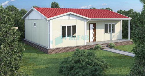Prefab house - 78  - prefabex - modular / contemporary / single-story