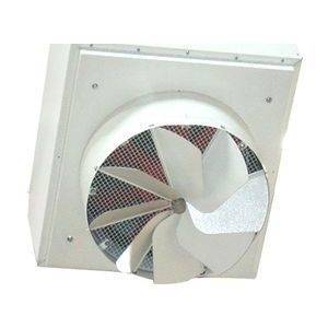 Hot water air heater - UNIFLOW  - BIDDLE - ceiling-mounted