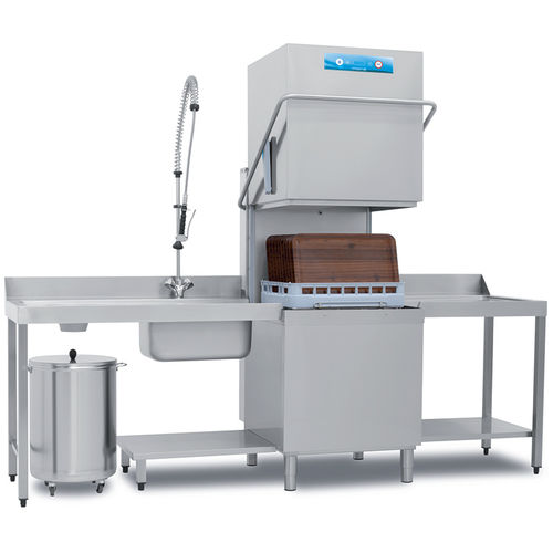 Hood dishwasher - MISTRAL 94X - ELETTROBAR - for commercial kitchen / free-standing / for glasses