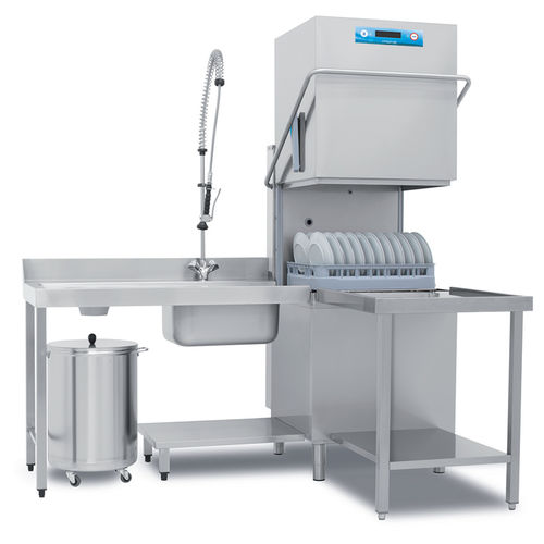 Hood dishwasher - MISTRAL 94LX - ELETTROBAR - for commercial kitchen / free-standing / for glasses