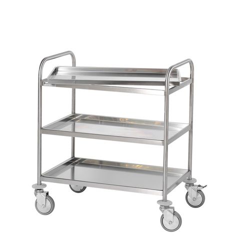 Food tray trolley - C3P000 - QUATRO S.R.L. - for commercial kitchen / stainless steel