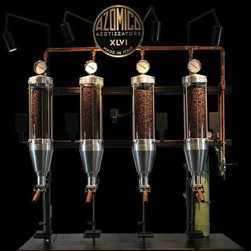 Countertop coffee bean dispenser AZOMICO XLVI OPERAI DEL VAPORE SRL