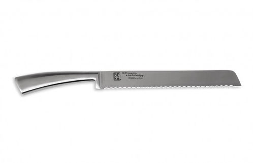 Bread knife with metal handle - 6202  - COLTELLERIE BERTI - with stainless steel blade