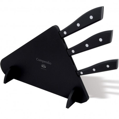 Stainless steel knife block - 706 Series - COLTELLERIE BERTI