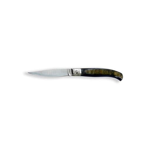 Pocket knife with horn handle - 5303 Series - COLTELLERIE BERTI - with stainless steel blade