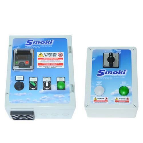 Ventilation system control panel - SMOKI S.R.L. - wall-mounted / commercial / inverter