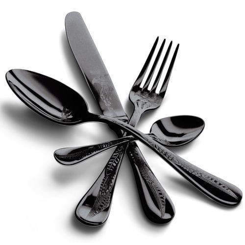 Stainless steel cutlery - Caccia Oro Nero - MEPRA S.P.A. - commercial