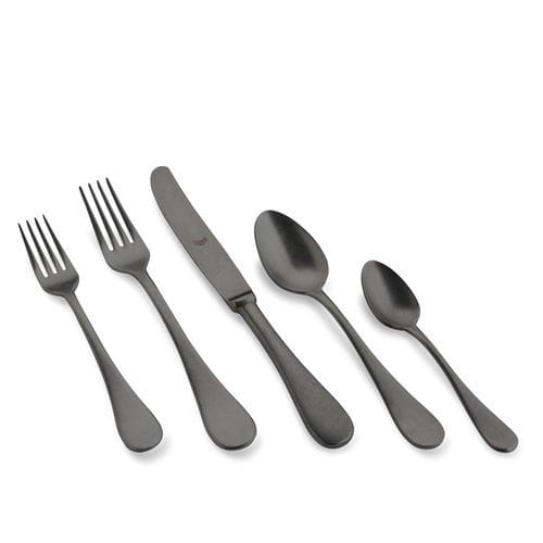 Stainless steel cutlery - Michelangelo Vintage Oro Nero - MEPRA S.P.A. - commercial