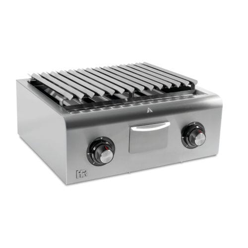 Gas barbecue - B600 - FAINCA HR - for domestic use / free-standing / stainless steel