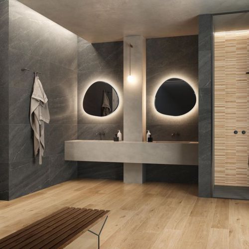 Porcelain stoneware tile - FOUR SEASONS - FLAVIKER Contemporary Eco Ceramics - matte / natural finish / indoor