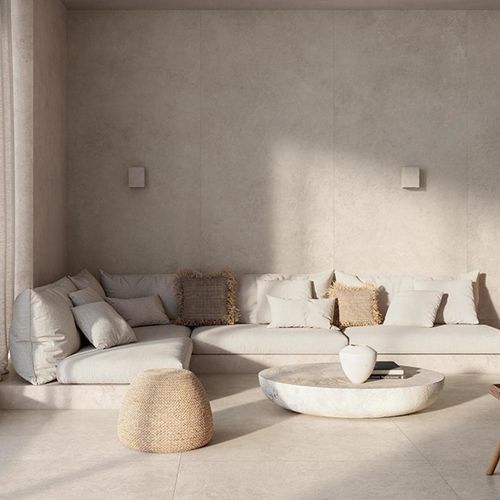 Porcelain stoneware tile - MIDI - FLAVIKER Contemporary Eco Ceramics - porcelain / textured / natural finish