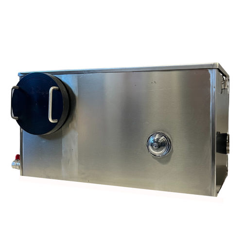 Under sink grease trap - GGXM15 - FME - for commercial kitchen / manual / stainless steel