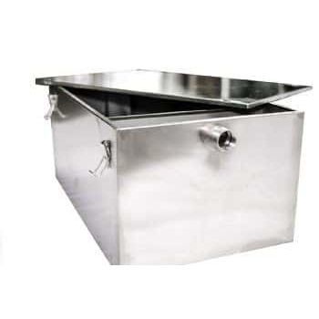 Free-standing grease trap - GT100 - FME - for commercial kitchen / manual / stainless steel