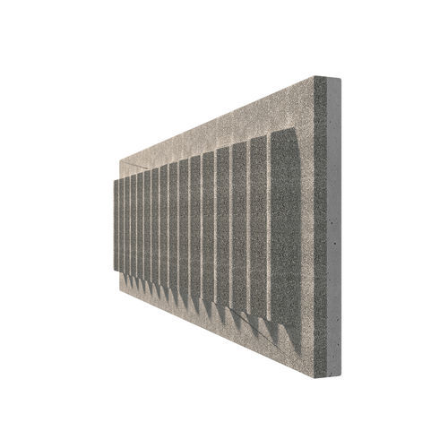 Noise barrier with modular panels - INSA PE ROCK - Insametal - reinforced concrete / for roads / acoustic