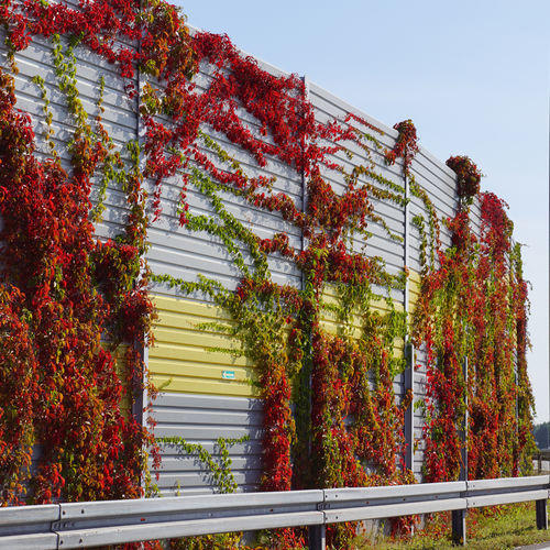 Noise barrier with modular panels - INSA VG - Insametal - galvanised steel / aluminum / stone wool
