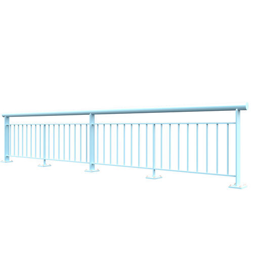 Galvanised steel railing - INSA-27 - Insametal - with bars / outdoor / for public space
