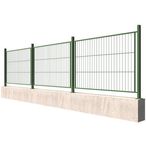 Welded mesh fence - Valladolid - Insametal - for roads / galvanised steel / straight