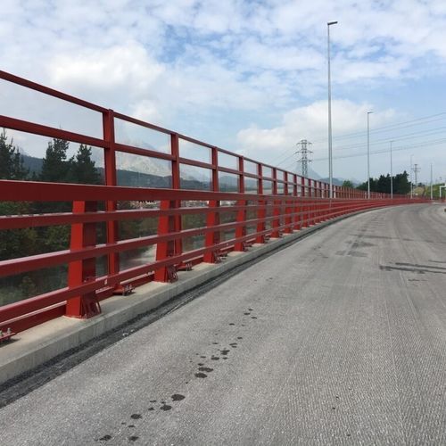 Galvanised steel railing - INSA PH-3 - Insametal - with bars / outdoor / for decks