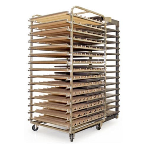 Baked goods trolley - ROTOSOLE - Revent - for bakery / for commercial kitchen / warming
