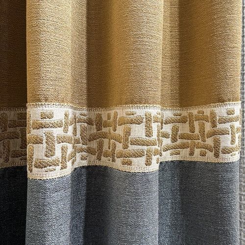 Upholstery fabric trim - SAKURA - DEGRAPE - geometric pattern / linen / polyester