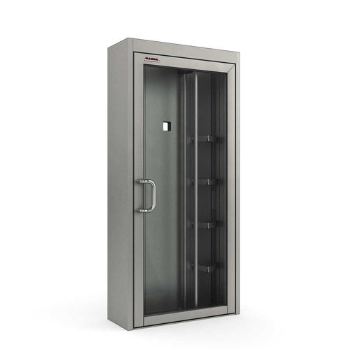 Access control security interlocking door - Chimera Slim - Saima Sicurezza SpA - glazed