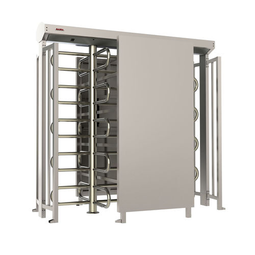 Full-height turnstile - TR 104 D - Saima Sicurezza SpA - stainless steel / steel / for public building