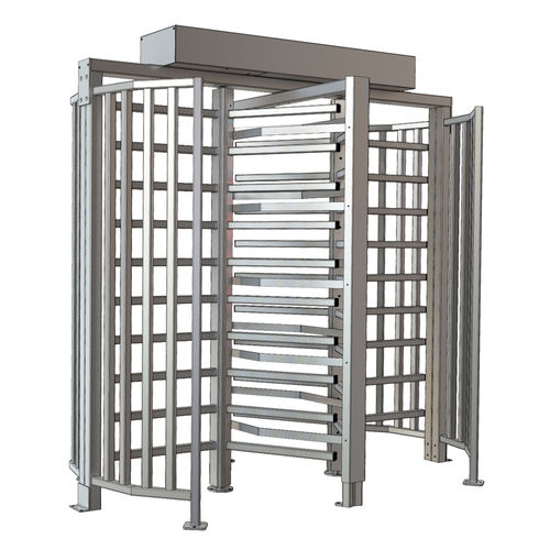 Full-height turnstile - TR 403 D - Saima Sicurezza SpA - steel / for public building