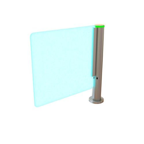 Glass turnstile - PR 449 - Saima Sicurezza SpA - steel / for public building