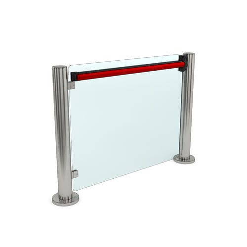 Access control barrier - PR 277 - Saima Sicurezza SpA - fixed / glass / for public spaces